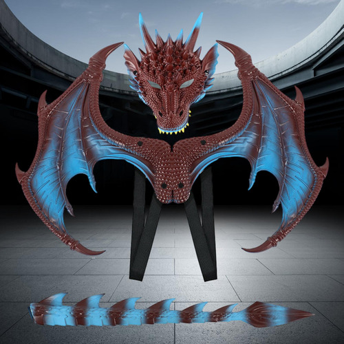 Disfraz De Dragón Para Niños Cosplay Regalo Dinosaur Tail