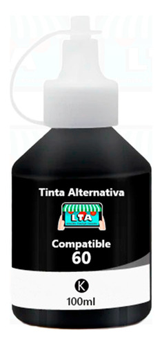 Botella Tinta Negra Alternativa Compatible Para Dcp-t720dw