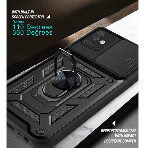 Capa Com Protetor De Câmera Para Samsung A71 4g