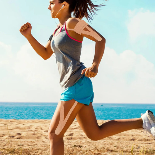 Cinta De Kinesiología Cinta Muscular Cinta Atlética Elástica