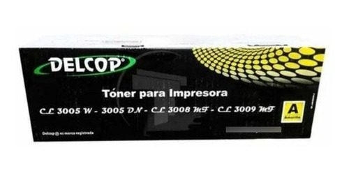 Delcop Toner Amarillo Cl2005 Alta Capacidad 2310160311