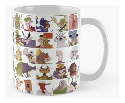 Taza Comic Book Villain Faces Calidad Premium