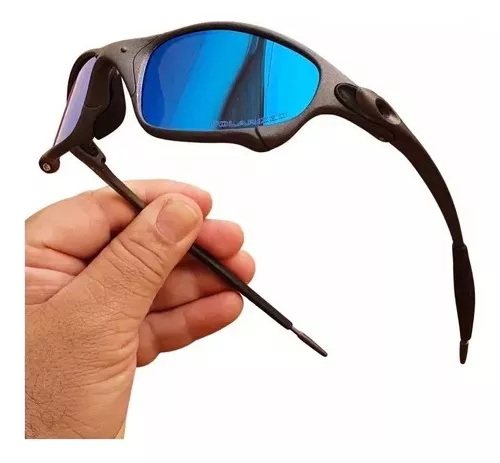 óculos de sol Juliet Oakley Cinza Feminino e Masculino Metal - XT7823