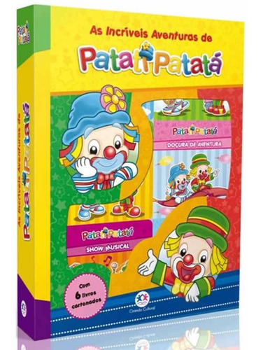 Box Com 6 Mini Livros Patati Patatá - As Incríveis Aventuras De Patati Patatá - Ciranda Cultural