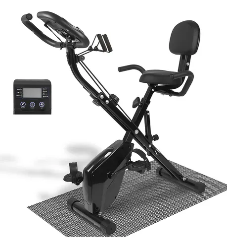 Bicicleta Ergométrica Dobrável Vertical Cadence Cor Preto