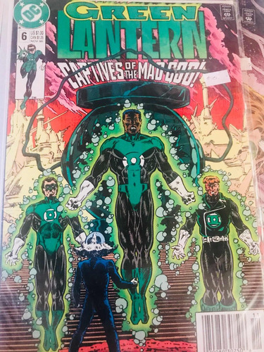 Comic Green Lantern #6 Nov 1990. Newsstand.