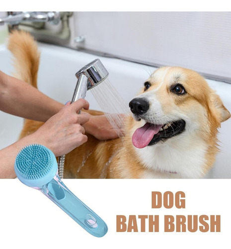 / Cepillo De Baño Para Perros, Cepillo Champú Para Mascotas