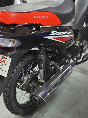 Imagen 6 de 16 de Gilera Smash Base Vs 110 0km Rojo 2023 Ciclomotor Keller
