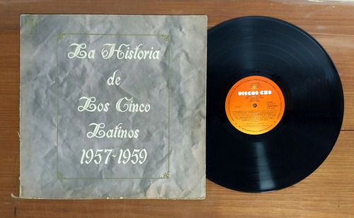 Los Cinco Latinos La Historia 1957-1959 Disco Lp Vinilo