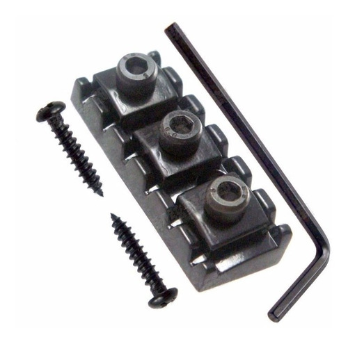 Locknut Pestana Trava Cordas 43 Mm Preto Floyd Rose