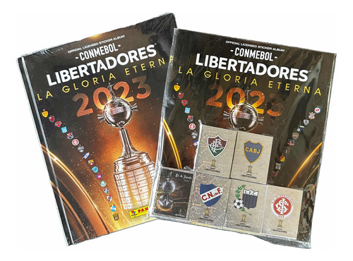 Panini Copa Libertadores Tapa Dura Con Todas Las Figuritas!!