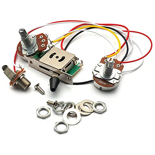 Saphue Arns De Cableado De Guitarra Elctrica Kit Precableado