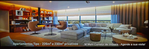 Imagem 22 de 30 de Apartamento Com 4 Dormitórios À Venda Com 413.98m² Por R$ 3.369.000,00 No Bairro Cabral - Curitiba / Pr - M2ca-dh82a