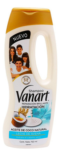 3 Pzs Vanart Leche De Avena Shampoo Reparacion Hidratacion 7