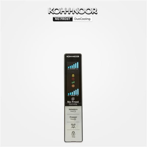 Imagen 2 de 6 de Heladera Kohinoor Khd 42d/8 409 No Frost Duo Cooling 409l Lh