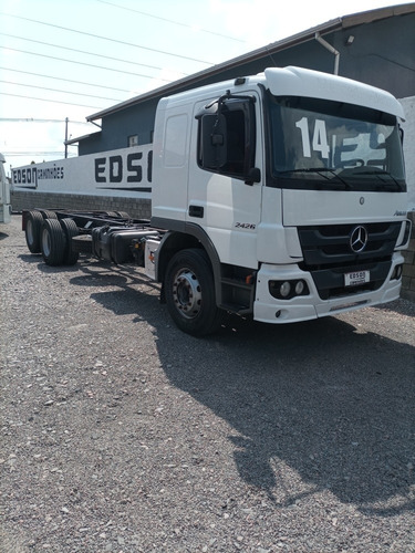 Imagem 6 de 6 de Mercedes Benz Mb Atego 2426 2014 Unico Dono 10 Pneus Novos