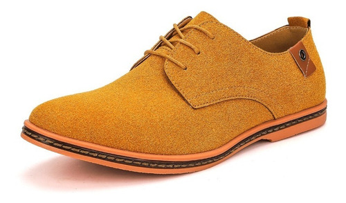 Zapatos De Cuero Casuales De Gran Tamaño, Zapatos Oxford