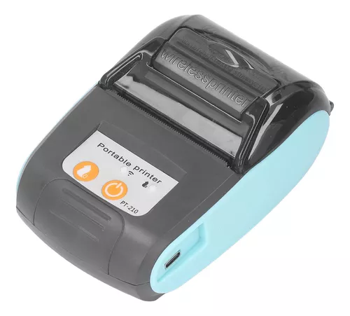 Impresora térmica de recibos Bluetooth, Máquina de impresión de billetes de  recibo inalámbrico portátil, Impresora térmica móvil POS, Impresión de