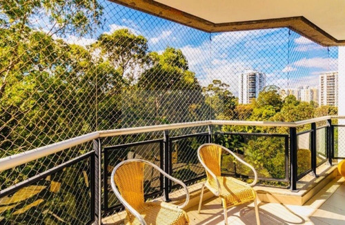 Imagem 7 de 15 de Excelente Apartamento Com 350m² Útil, 4 Suítes E 3 Vagas, No Condomínio Chácara Santa Helena. - Em51152