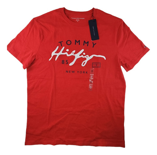 Playera Tommy Hilfiger Caballero 100% Algodón 