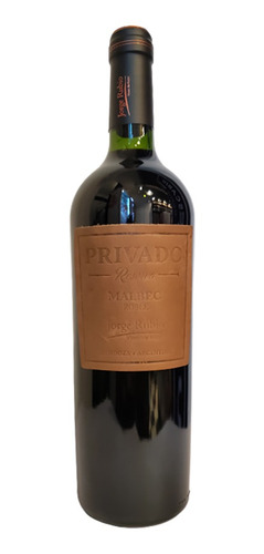 Vino Privado Malbec Jorge Rubio 750 Ml Fullescabio