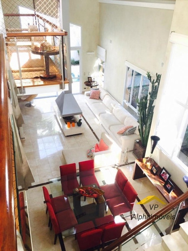 Imagem 2 de 20 de Casa Em Condomínio Para Venda Em Alphaville Conde Ii Barueri-sp - Vpacon-3w