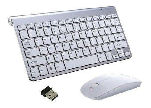 Imagen 3 de 5 de Kit De Teclado Y Mouse Inalámbrico Weibo Keyboard Mouse