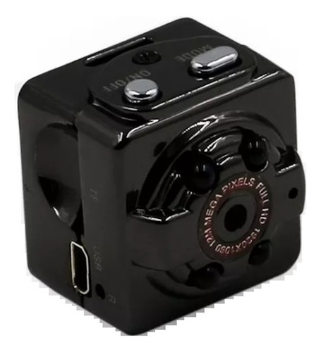 Mini Cámara Oculta Espía V/nocturna Full Hd, Sensor Movimien