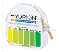 Comprar Tiras Reactivas Para Sales Cuaternarias Sanitizante 1000 Ppm