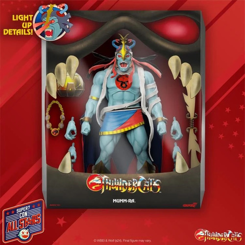 Mumm-ra Ever Living Led Eyes Thundercats Super7 Ultímate