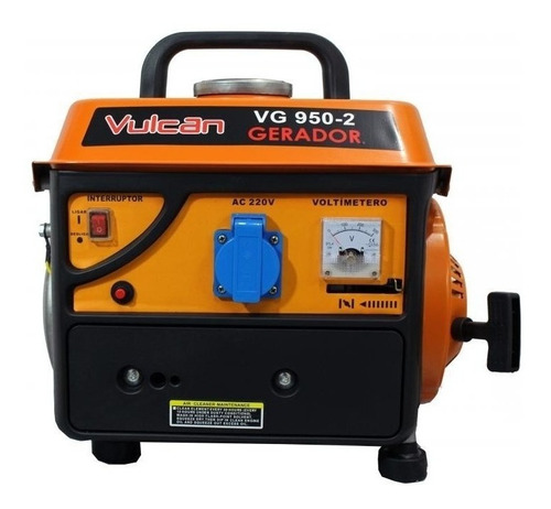 Gerador portátil Vulcan VG950-2 950W monofásico 220V