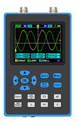 Osciloscopio Portátil De Doble Canal Dso2512g De Ancho De Ba