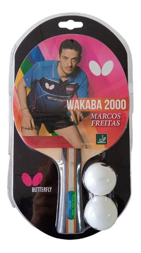 Raqueta Butterfly Wakaba 2000 Para Tenis De Mesa, Ping Pong