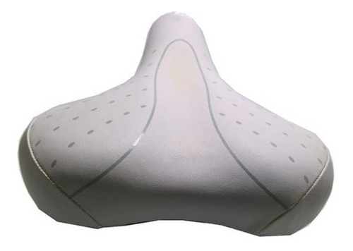 Imagem 4 de 4 de Banco Selim Mtb Sports Branco Bike Bicicleta