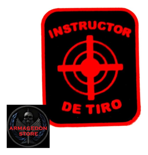 Parche Instructor Tiro Militar Comando Ejercito Marina Gn Bk