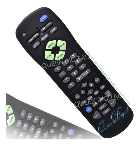 Control Remoto Para Zenith Tv Tubo Para Casi Todos Modelos