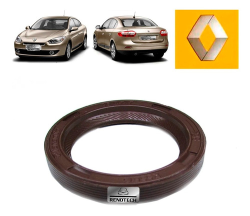 Retentor Polia Virabreq Fluence 1.6 16v 11 Acima 7700273776