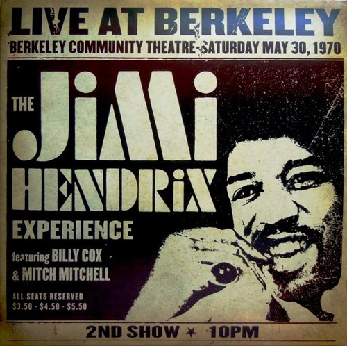  Jimi Hendrix Exp.- Live At Berkeley 1970 Vinilo Doble