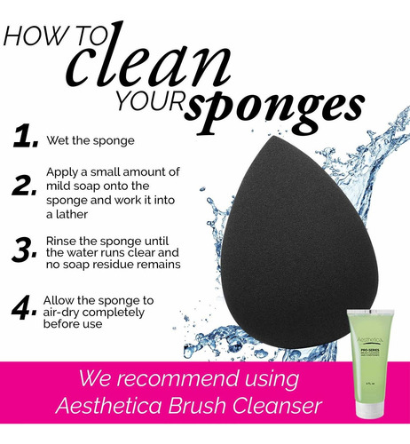 Aesthetica Cosméticos De Belleza Esponja Blender - Libre De