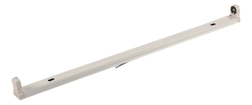 Artefacto Listón Para Tubo Led T8 9w 60cm Simple Etheos Color Blanco