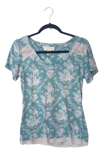 Blusa Estampada Soft Surroundings Talla S