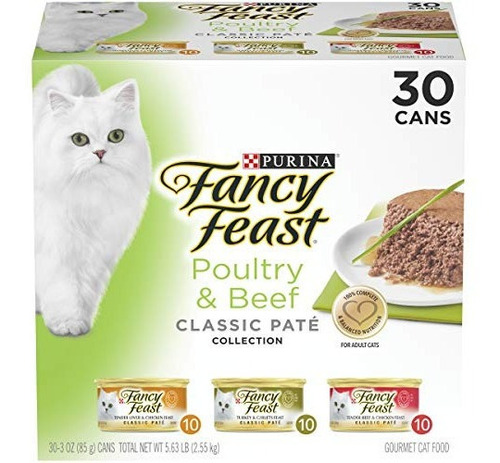 Lujosa Fiesta Purina Clasica Variedad Gato Alimentos  Fiesta