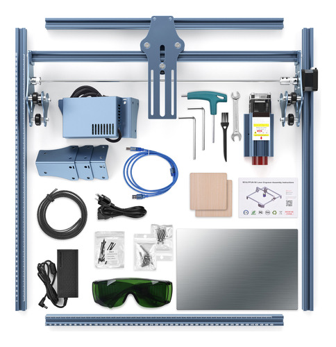 Kit Profissional Gravação A Laser: Sculpfun S9 + Rolo
