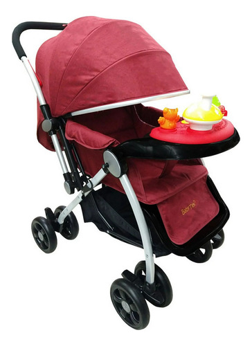 Carriola Baby Tek Mod Hd Reversible Con Charola Musical