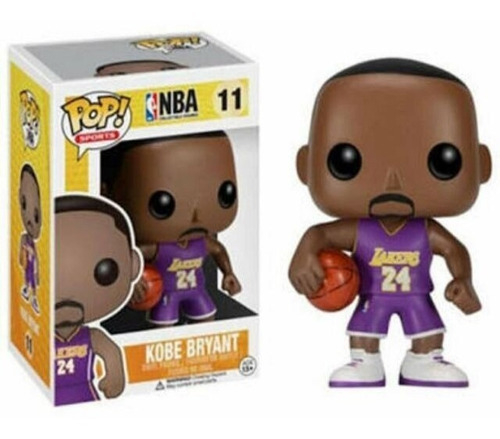 Kobe Bryant Jersey 24 Funko Pop Figura De Colección