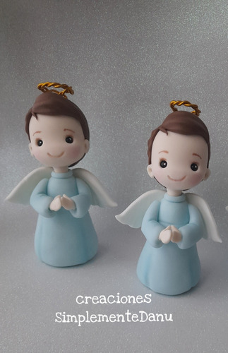 Adorno De Torta Bautismo Comuniones Angelitos Nenas Nenes 