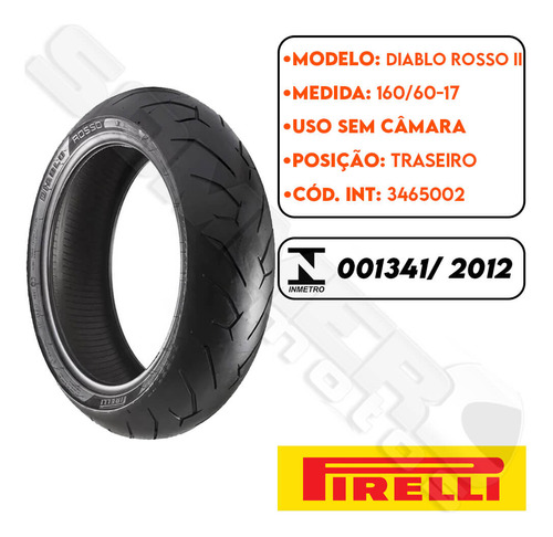 Par Pneu Ktm Duke 640 Ii 120-70-17 + 160-60-17 Pirelli