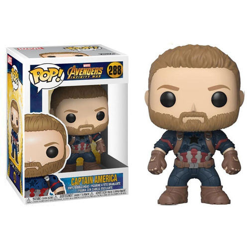 Funko Pop - Infinity War - Hulk - Iron Man- Capitan America