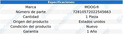 Cople Direccion Moog Chevrolet Chevy Ii 68