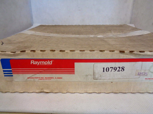 Raymold 107928 Brake Drum Vvz